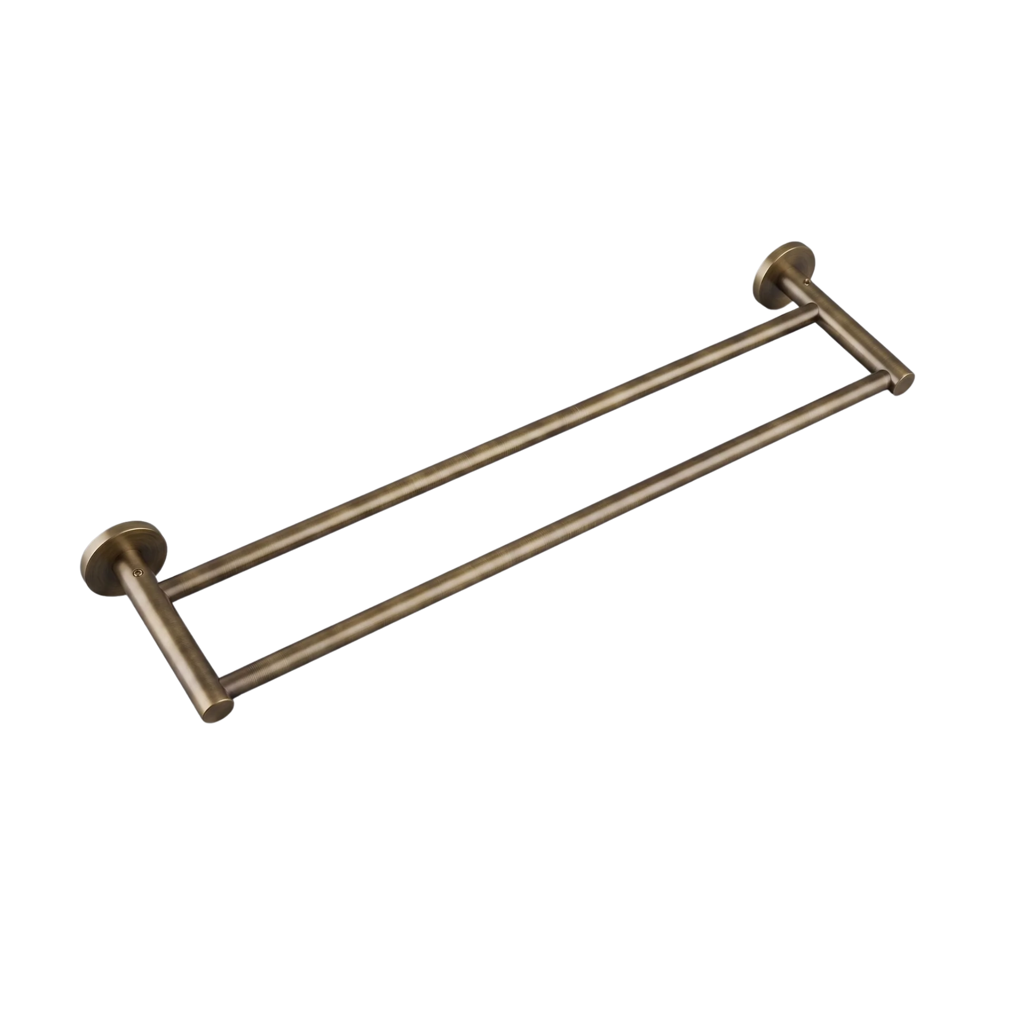 Mimi Cove Double Towel Rail 600mm Antique Brass
