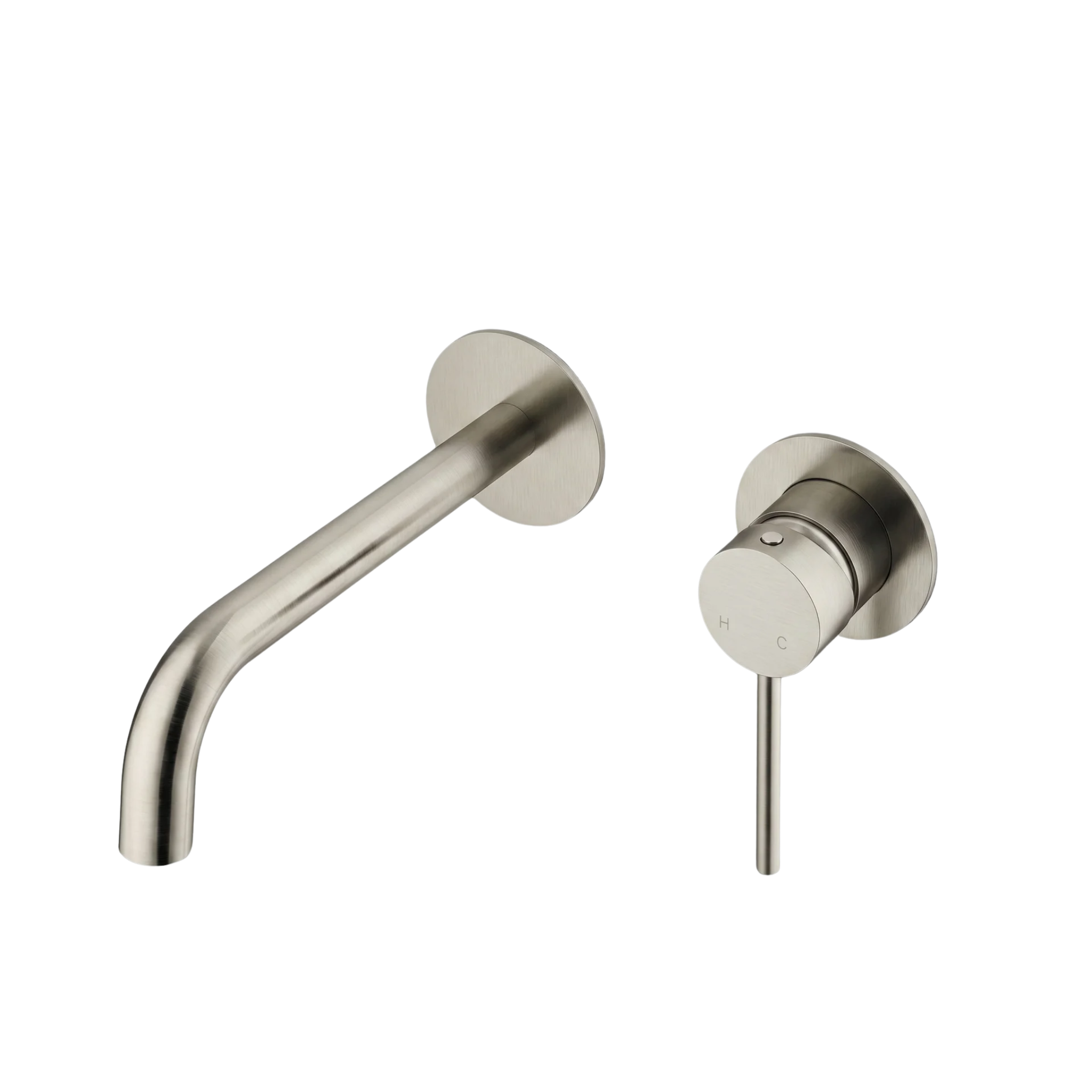 Mimi Cove Wall Mixer Set Warm Brushed Nickel
