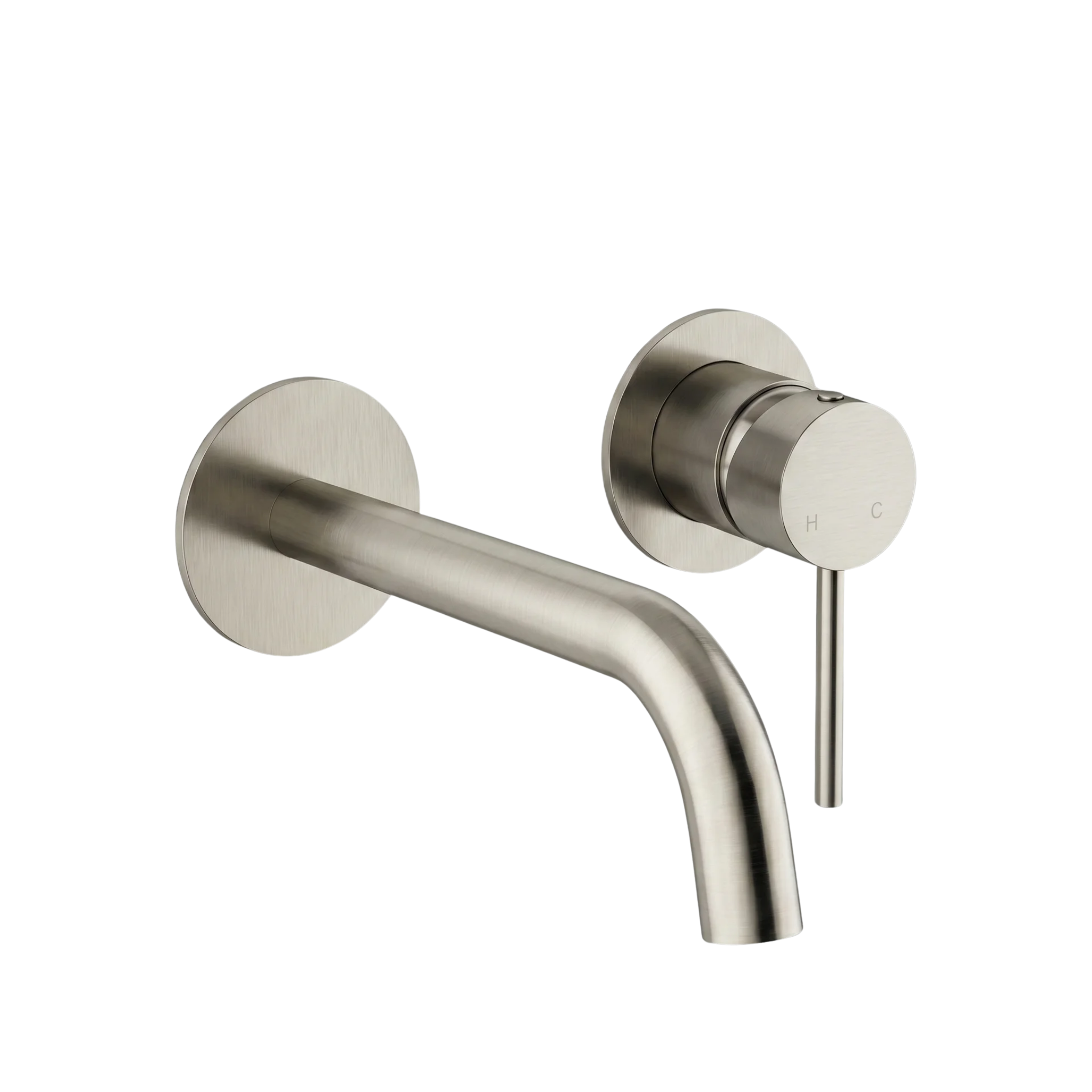 Mimi Cove Wall Mixer Set Warm Brushed Nickel