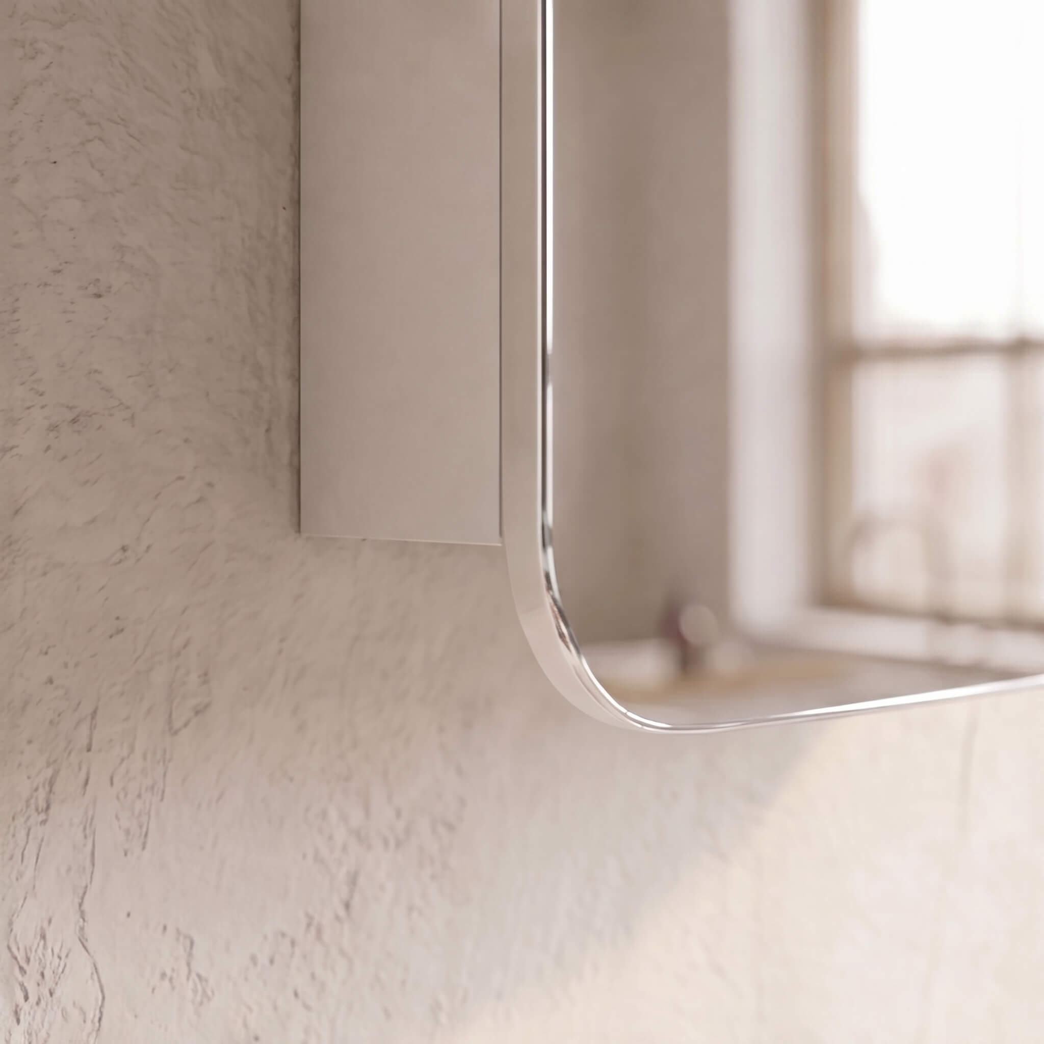 Mimi Cove Rectangle Shaving Cabinet Satin White