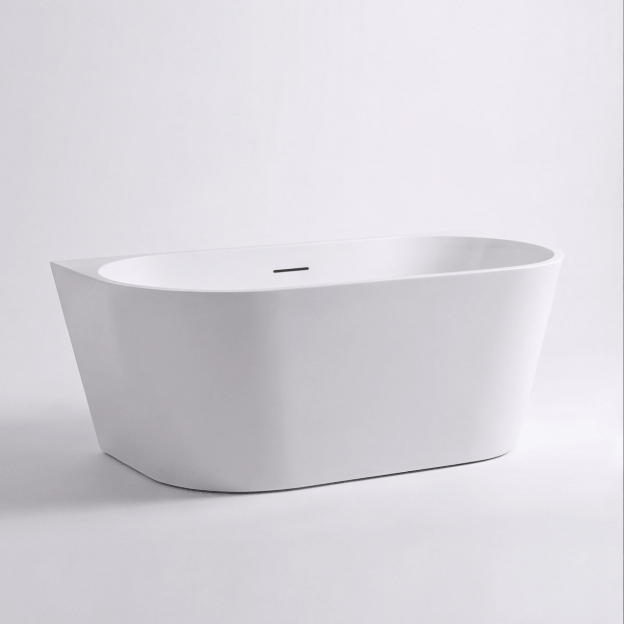Mimi Cove 1500mm Back To Wall Bath Gloss White