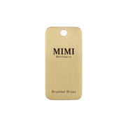 Mimi Brushed Brass Sample