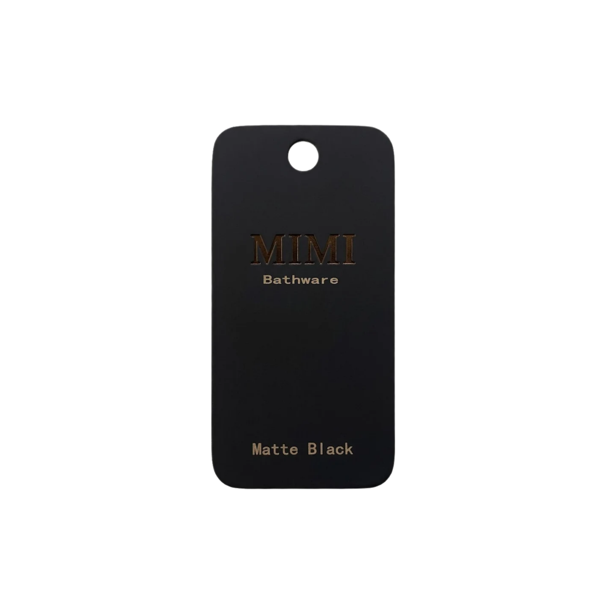 Mimi Matte Black Sample