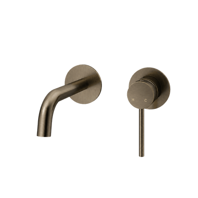 Mimi Cove Wall Mixer Set 150mm Antique Brass