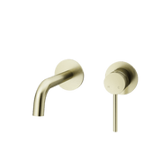 Mimi Cove Wall Mixer Set 150mm Brushed Brass