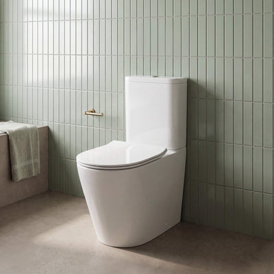Mimi Cove Tornado Flush Back to Wall Toilet Pan