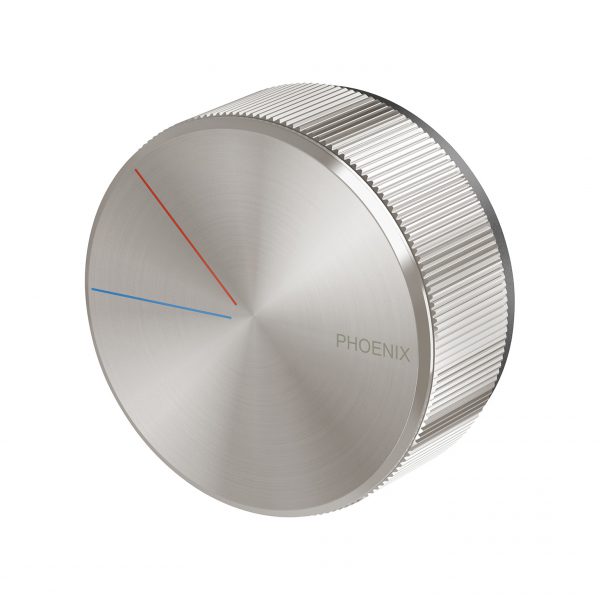 Phoenix Axia Shower/Wall Mixer - Lead Free Brushed Nickel