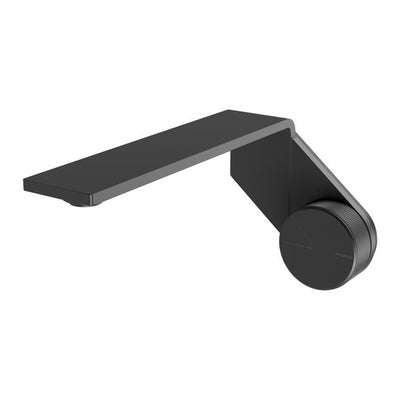 Phoenix Axia Wall Basin/Bath Mixer Set 200mm - Lead Free Matte Black