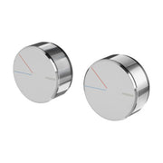 Phoenix Axia Twin Shower/Wall Mixer Chrome