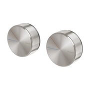 Phoenix Axia Twin Shower/Wall Mixer Brushed Nickel