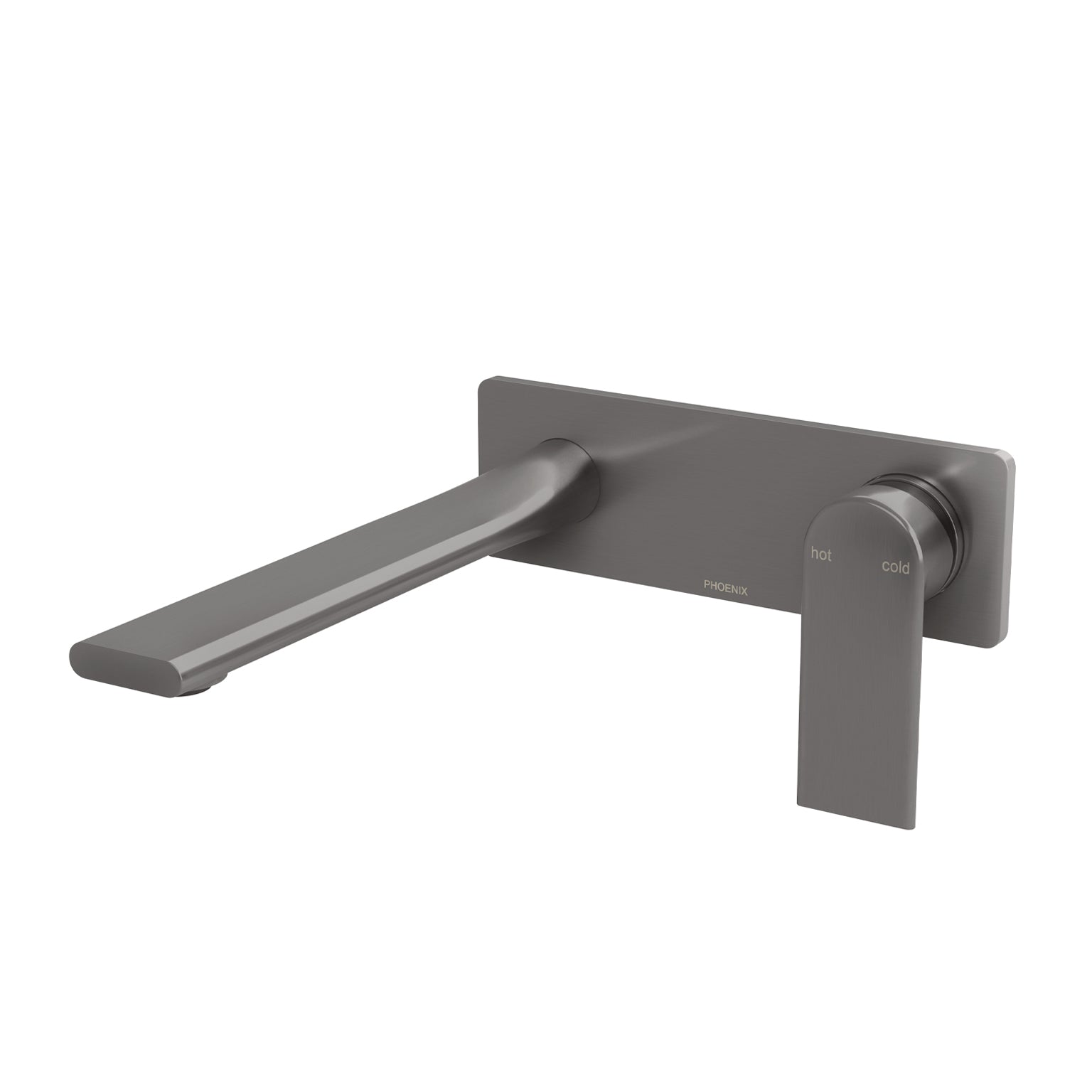 Phoenix Teel SwitchMix Wall Basin / Bath Mixer Set 200mm (Complete Kit) – Lead Free Brushed Carbon
