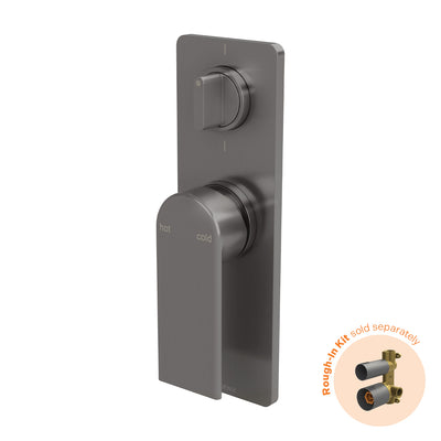 Phoenix Teel SwitchMix Shower / Bath Diverter Mixer (Fit-Off Kit Only) Brushed Carbon