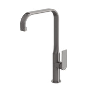 Phoenix Teel Sink Mixer 200mm Square line - Brushed Carbon