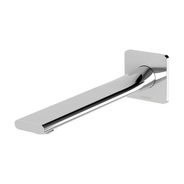 Phoenix Teel Wall Bath Outlet 200mm - Lead Free Chrome