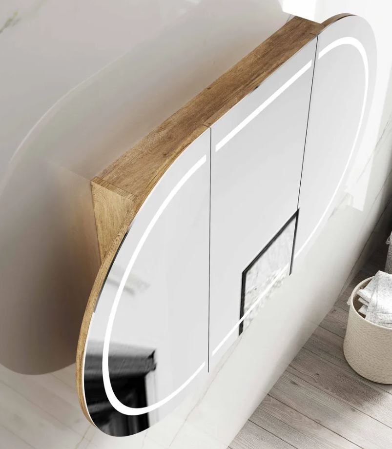 Bondi LED Shaving Cabinet 1200x750