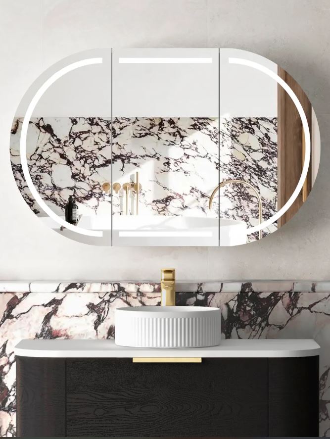 Bondi LED Shaving Cabinet 1200x750