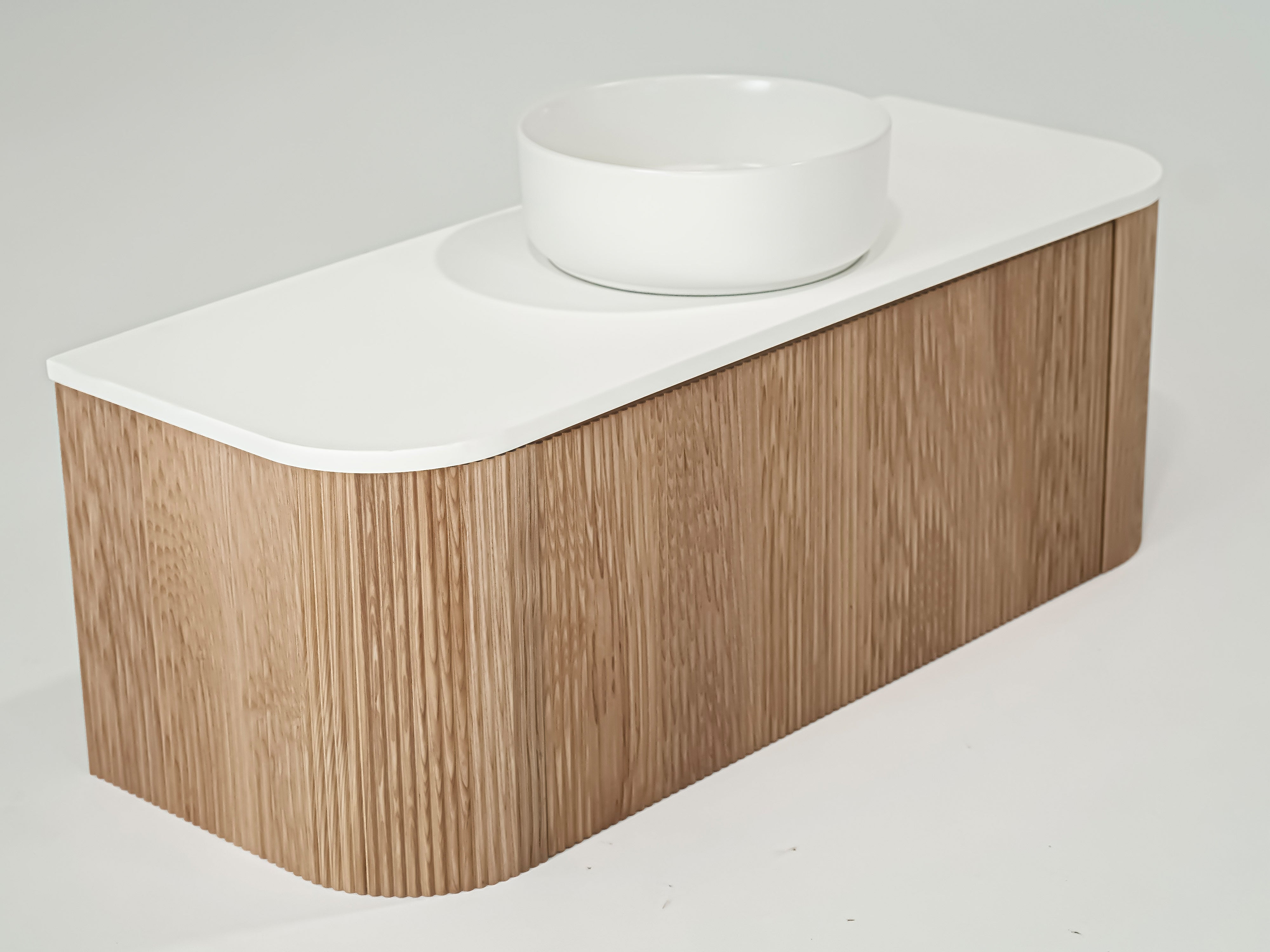 Curved Oak 1200mm