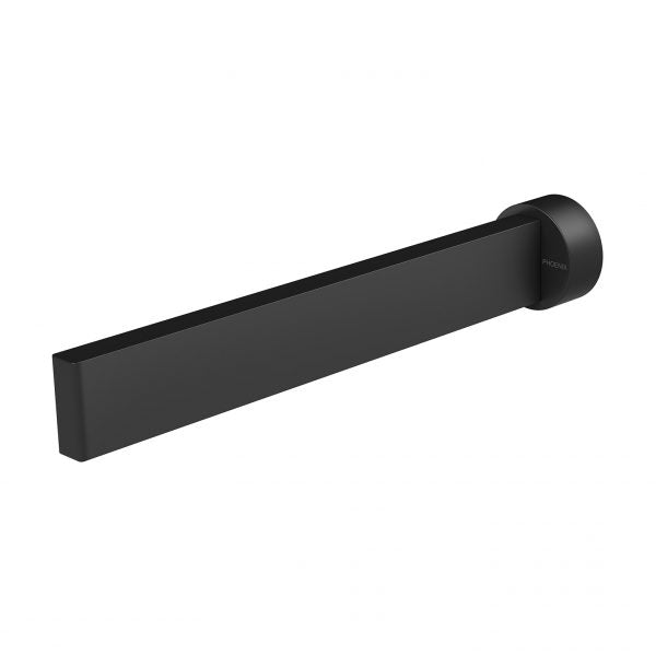 Phoenix Lexi MKII Basin Outlet 200mm Matte Black