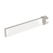 Phoenix Lexi MKII Bath Outlet 200mm Brushed Nickel