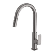 Phoenix Nuage Pull Out Sink Mixer 200mm - Lead Free Brushed Carbon