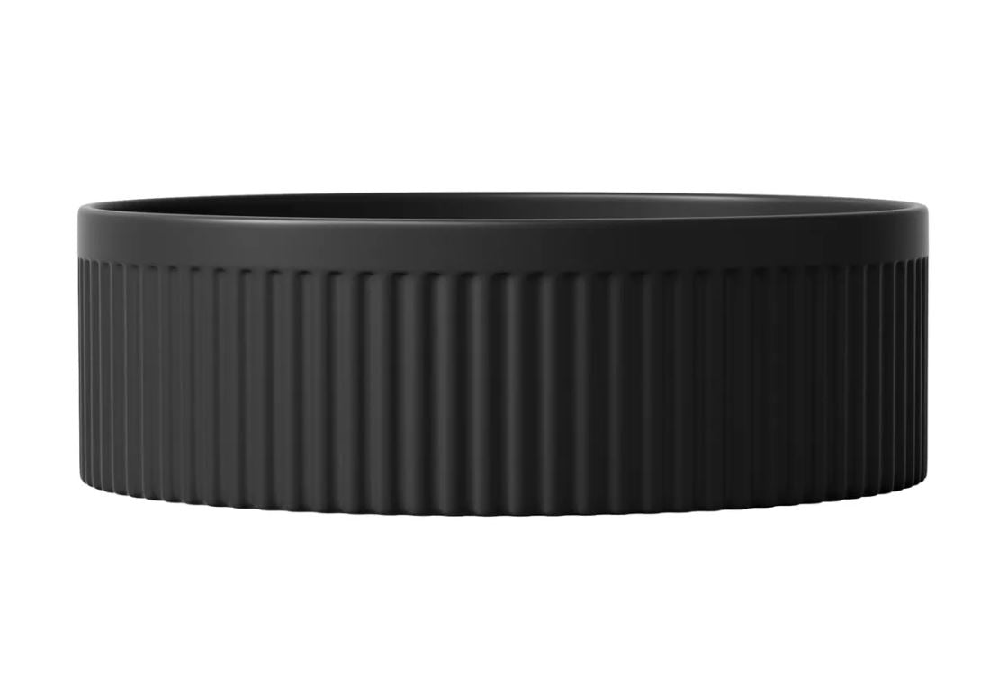 Oxford Round Matte Black Basin