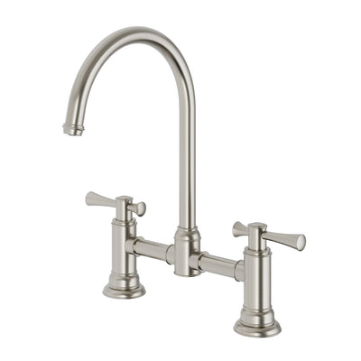 Phoenix Cromford Exposed Sink Set Brushed Nickel