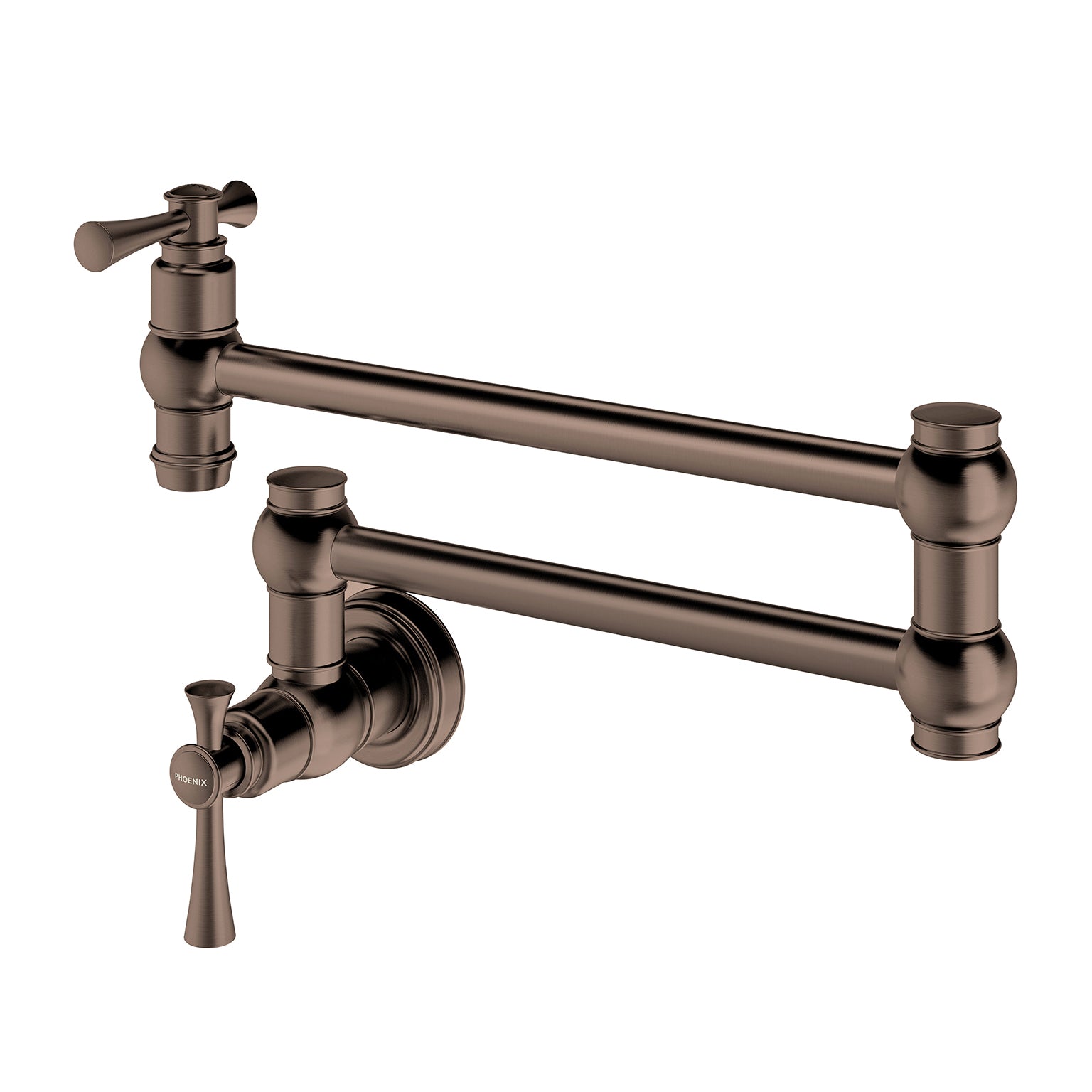 Phoenix Cromford Pot Filler Brushed Bronze - Lead Free