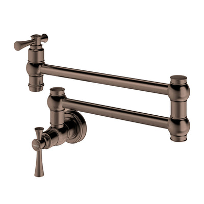 Phoenix Cromford Pot Filler Brushed Bronze - Lead Free