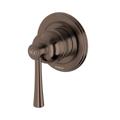 Phoenix Cromford SwitchMix Shower / Wall Mixer (Complete Kit) Brushed Bronze – Lead Free