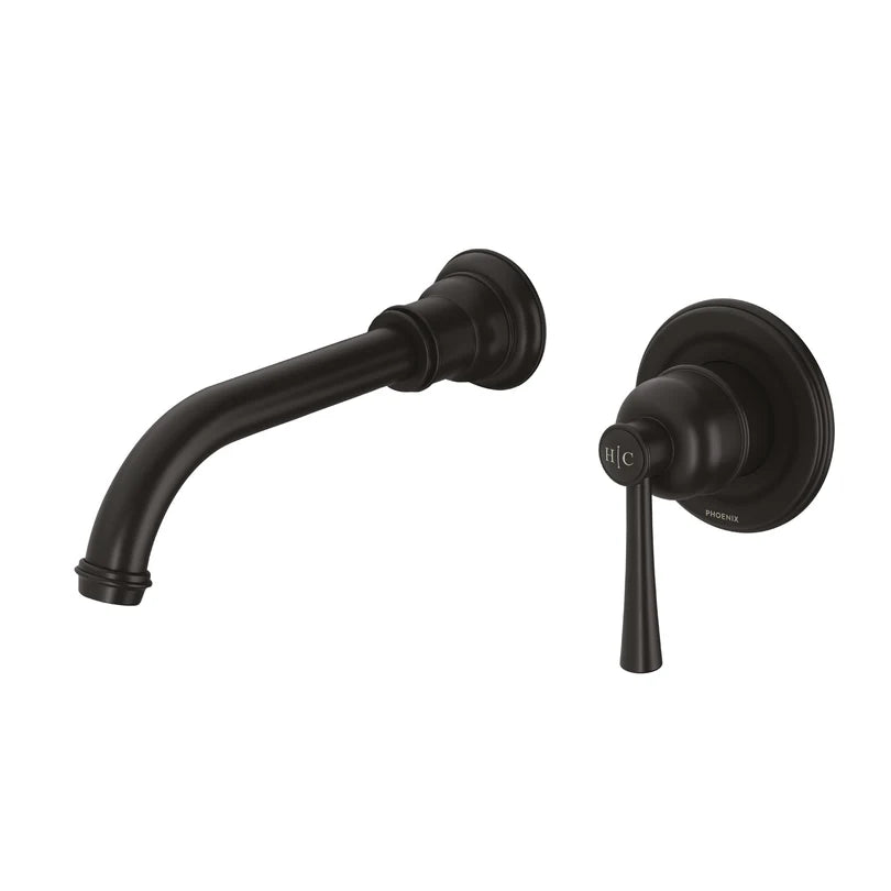 Phoenix Cromford Wall Set Tapware Package Matte Black