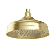 Phoenix Cromford Shower Rose 210mm Brushed Gold