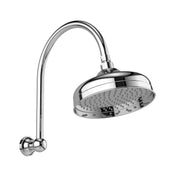 Phoenix Cromford High Rise Shower Arm & Rose 210mm Chrome