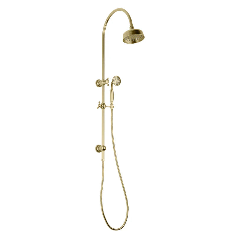 Phoenix Cromford Wall Set Tapware Package Brushed Gold