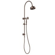 Phoenix Cromford Twin Shower Brushed Bronze