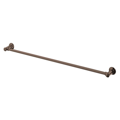 Phoenix Cromford Single Towel Rail 800mm Brushed Bronze