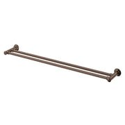 Phoenix Cromford Double Towel Rail 800mm Brushed Bronze