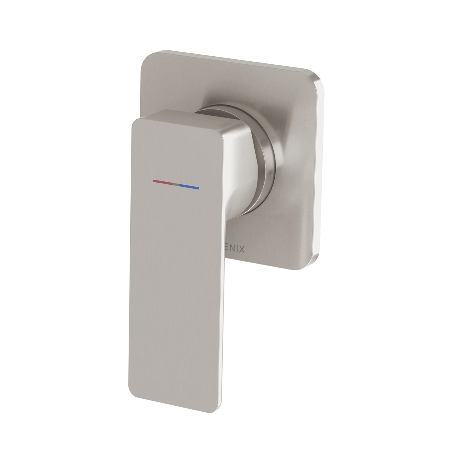 Phoenix Gloss MKII SwitchMix Shower / Wall Mixer (Complete Kit) Brushed Nickel