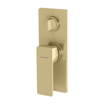 Phoenix Gloss MKII SwitchMix Shower / Bath Diverter Mixer (Complete Kit) Brushed Gold