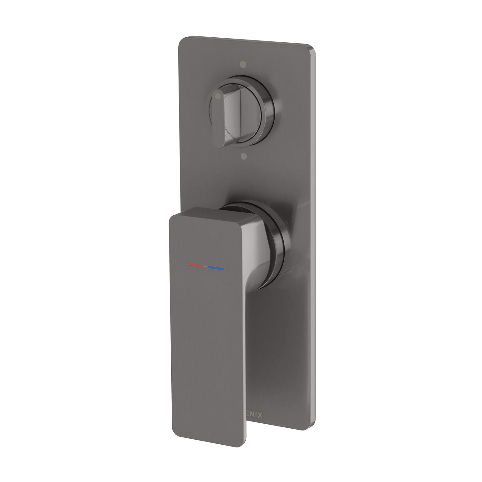 Phoenix Gloss MKII SwitchMix Shower / Bath Diverter Mixer (Complete Kit) Brushed Carbon