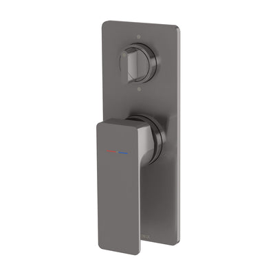 Phoenix Gloss MKII SwitchMix Shower / Bath Diverter Mixer (Complete Kit) Brushed Carbon