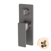 Phoenix Gloss MKII SwitchMix Shower / Bath Diverter Mixer (Fit-Off Kit Only) Brushed Carbon