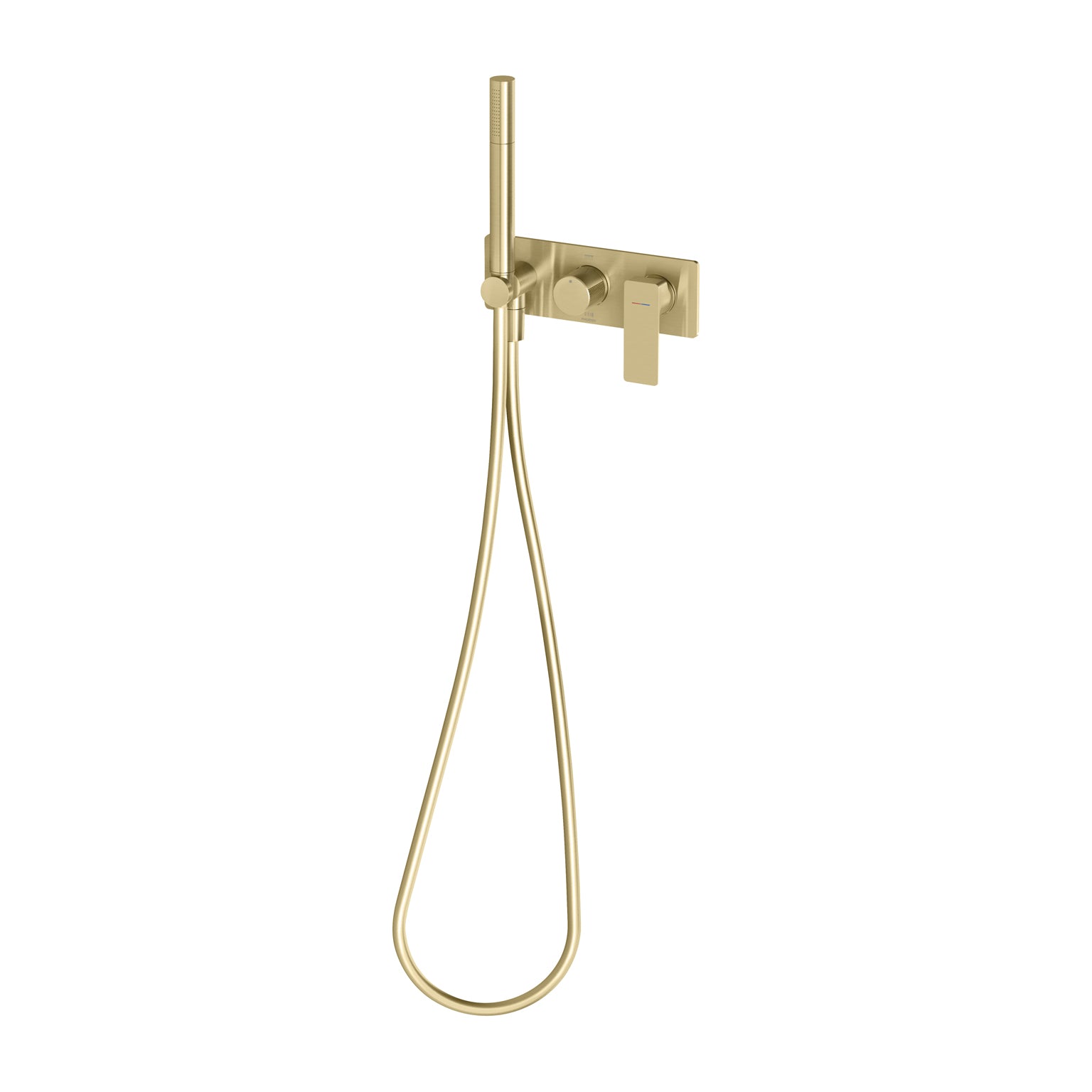 Phoenix Gloss MKII Wall Shower System Brushed Gold