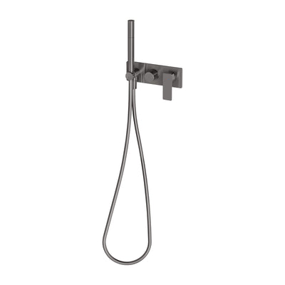 Phoenix Gloss MKII Wall Shower System Brushed Carbon