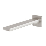 Phoenix Gloss MKII Wall Basin / Bath Outlet 200mm Brushed Nickel