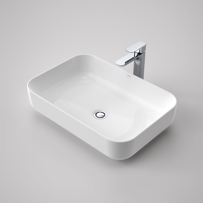 Caroma Tribute Above Counter Basin Rectangle 600mm