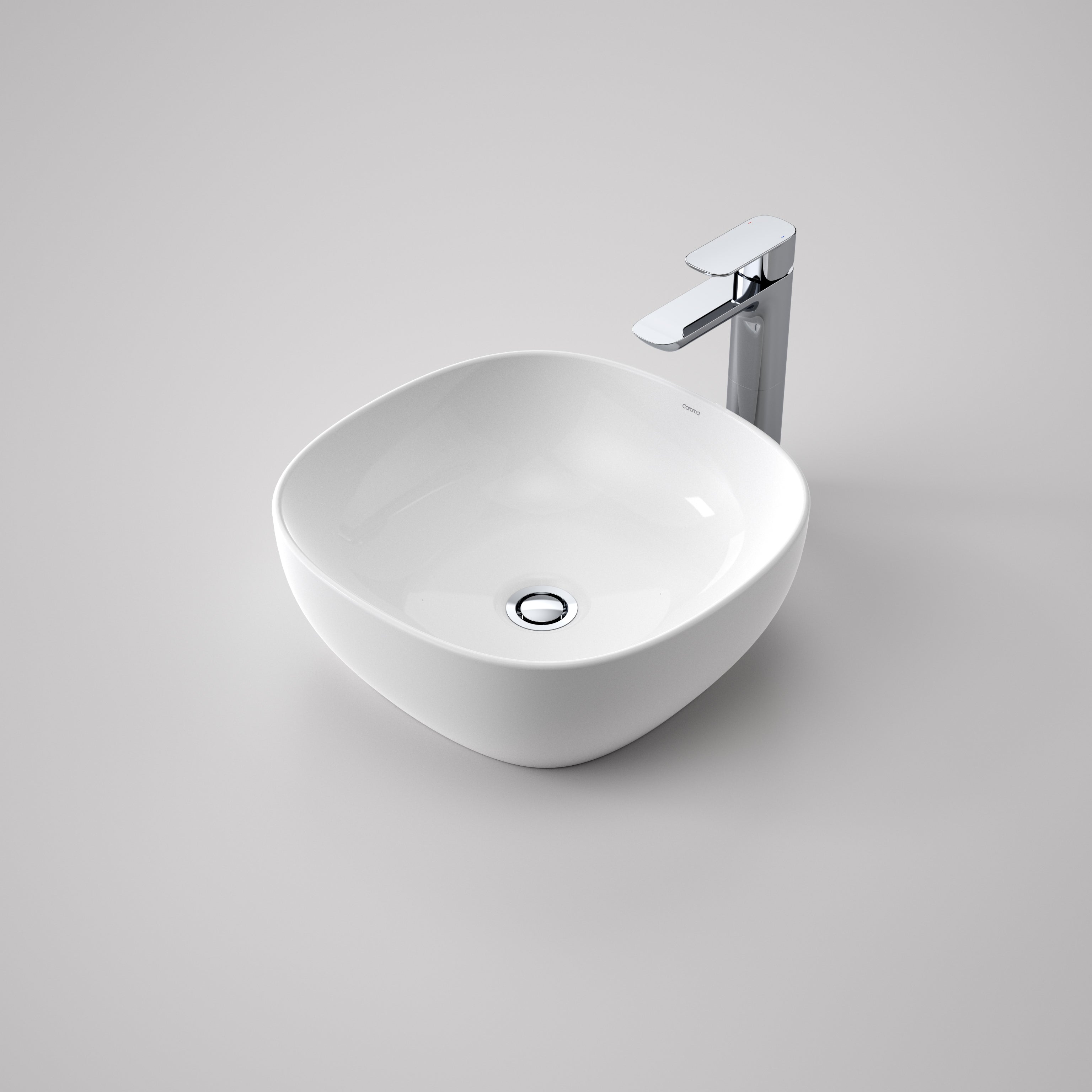 Caroma Tribute Above Counter Basin Square 400mm