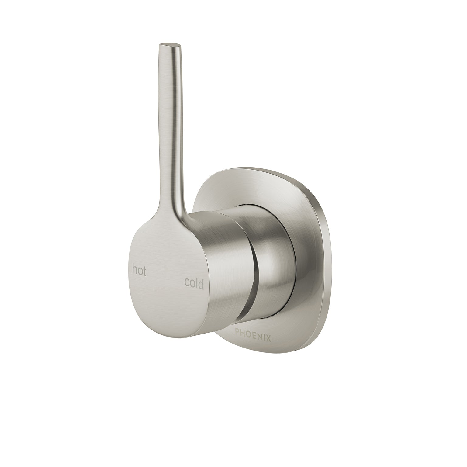 Phoenix Vask SwitchMix Shower / Wall Mixer Pin Up Brushed Nickel (Complete Kit) – Lead Free