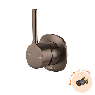 Phoenix Vask SwitchMix Shower / Wall Mixer Pin Up (Fit-Off Kit Only) Brushed Bronze – Lead Free