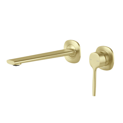 Phoenix Vask SwitchMix Wall Basin / Bath Mixer Set Brushed Gold (Complete Kit) – Lead Free