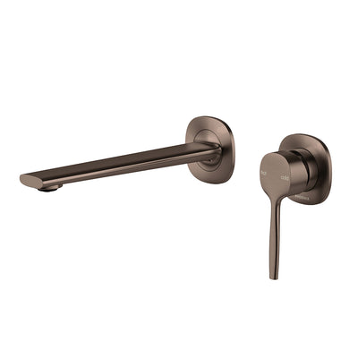 Phoenix Vask SwitchMix Wall Basin / Bath Mixer Set (Complete Kit) Brushed Bronze – Lead Free